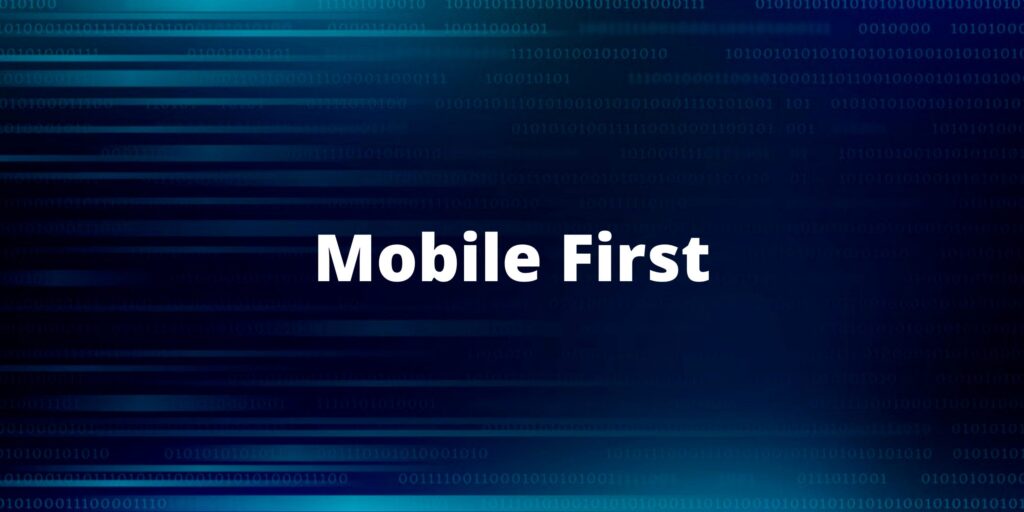 A importância do Mobile First