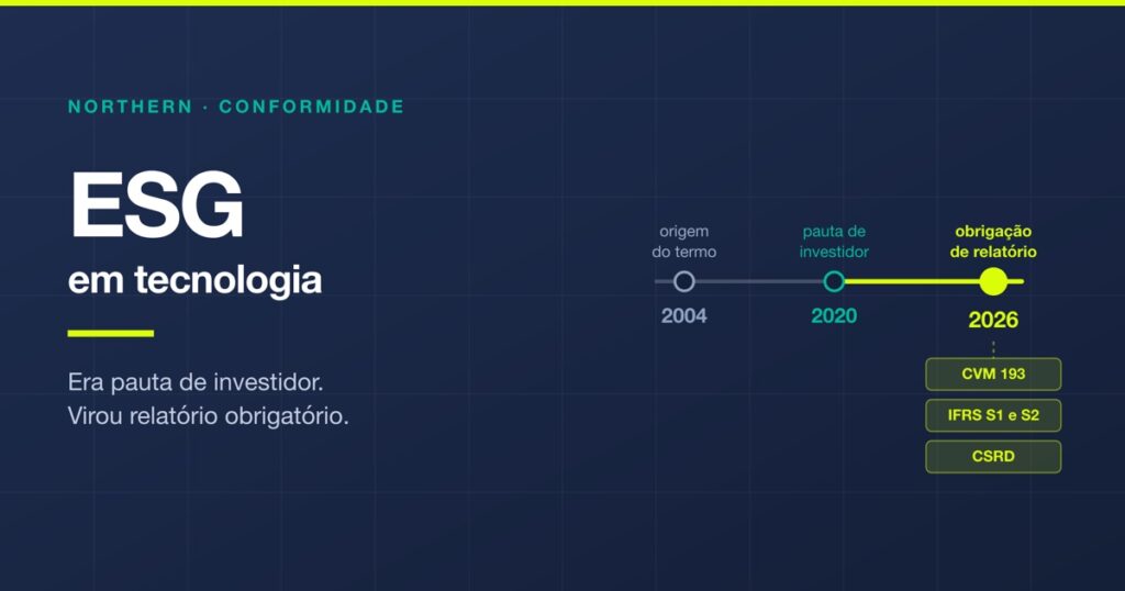 Práticas ESG em tecnologia: o que já é obrigação