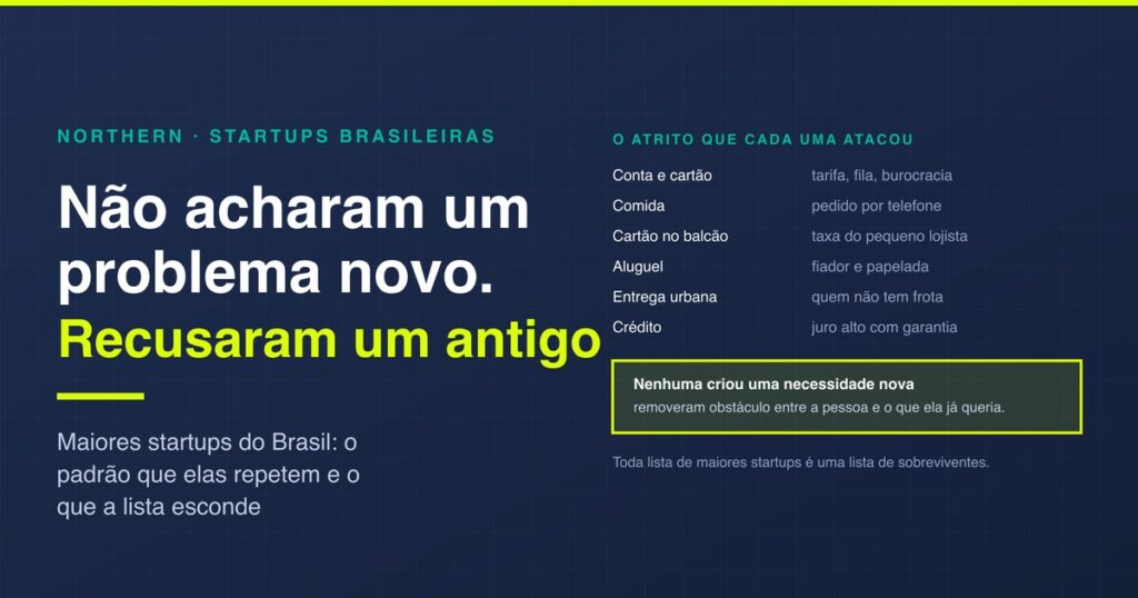 Maiores startups do Brasil: o padrão que repetem