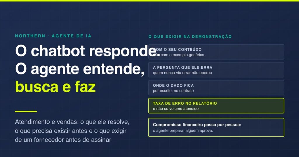 Agente de IA para atendimento e vendas