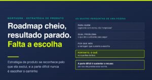 Estratégia de produto: do roadmap à decisão de investimento