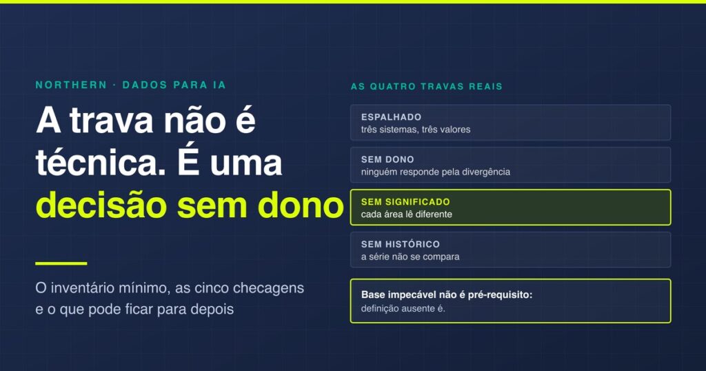 Como preparar os dados da empresa antes de qualquer IA