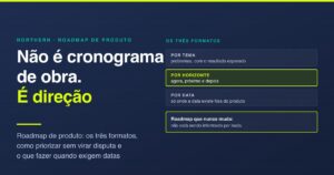 Roadmap de produto: o que ele promete e o que não é