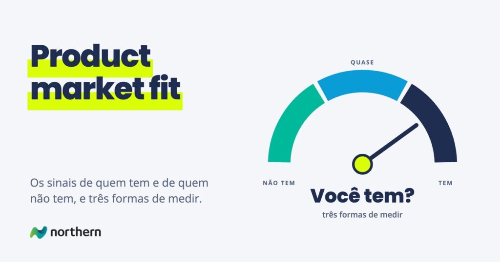 Product market fit: medidor marcando Você tem?: três formas de medir