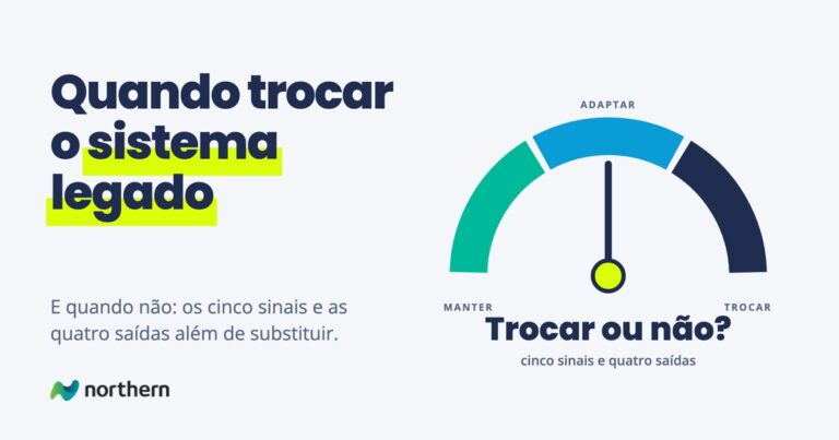 Quando trocar o sistema legado: medidor marcando Trocar ou não?: cinco sinais e quatro saídas
